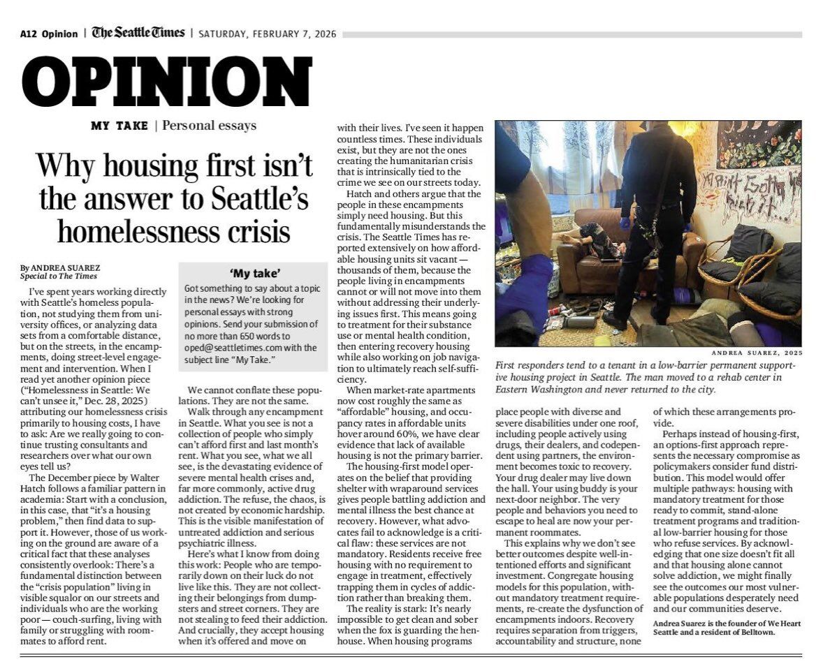 'Housing First' is a big lie. 'Recovery First' is the fix.